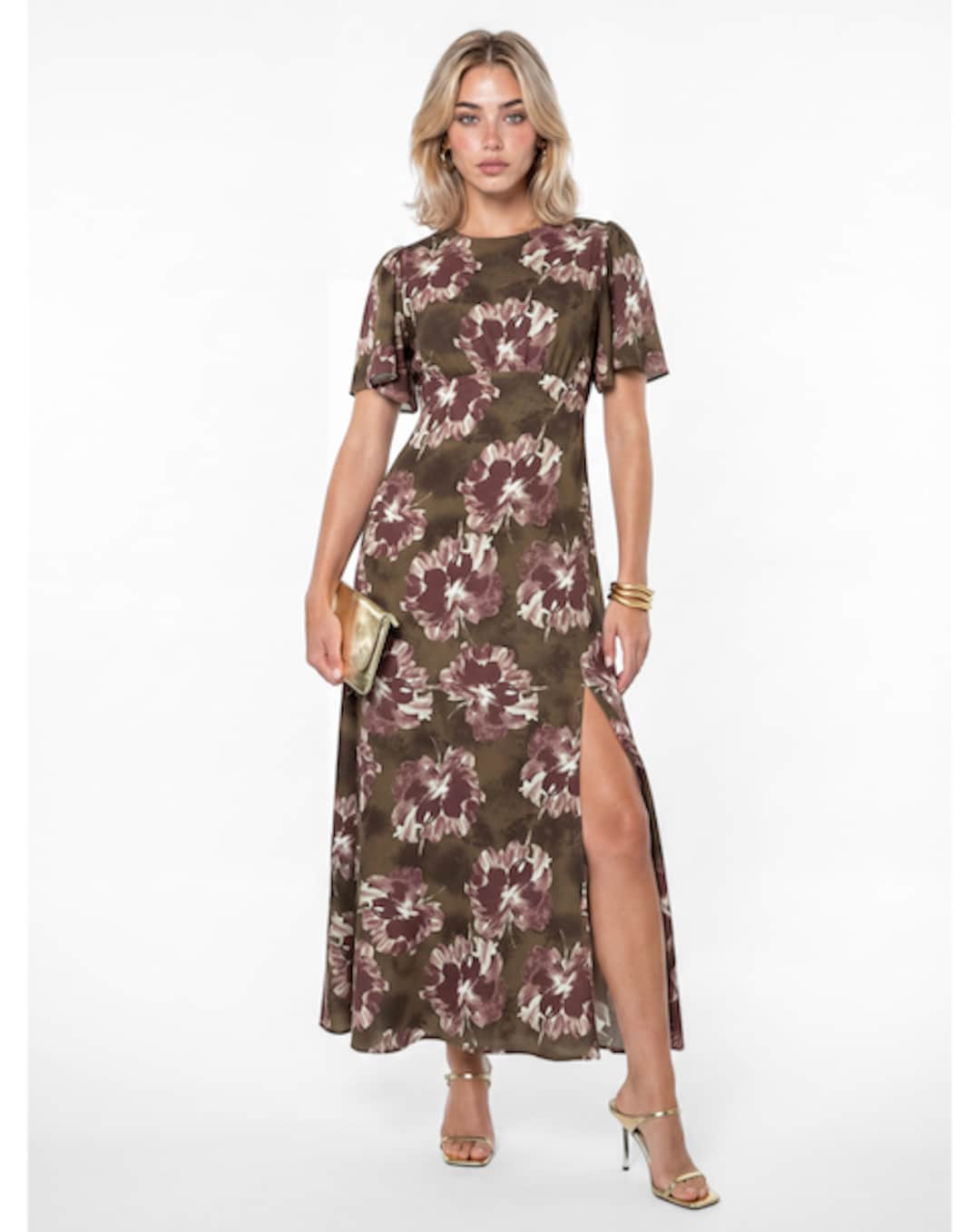 joe browns santorini dress Floral Jersey Maxi Santorini floral