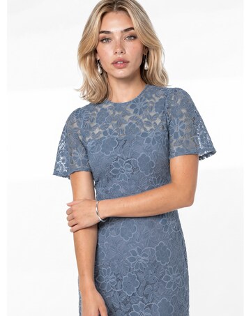 Lovedrobe Floral Lace Midaxi Dress