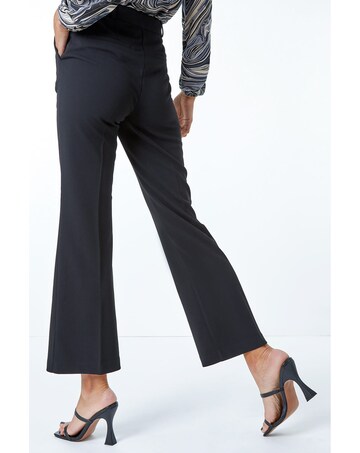 Roman Short Bootcut Stretch Trousers