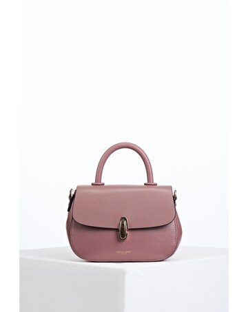 Luella Grey Delia Pecan Top Handle Crossbody