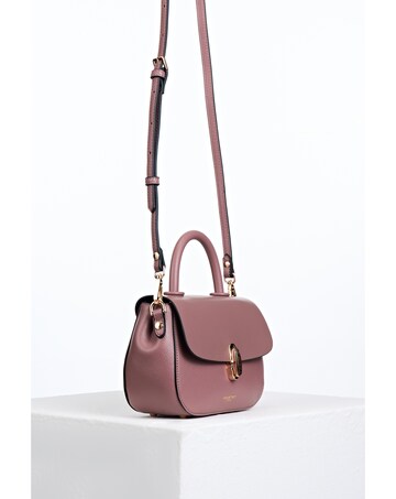 Luella Grey Delia Pecan Top Handle Crossbody