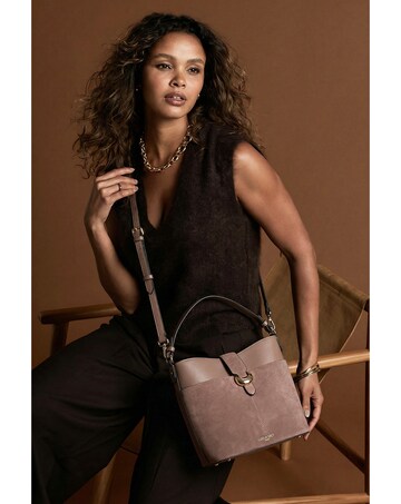 Luella Grey Indra Fawn Bucket Crossbody