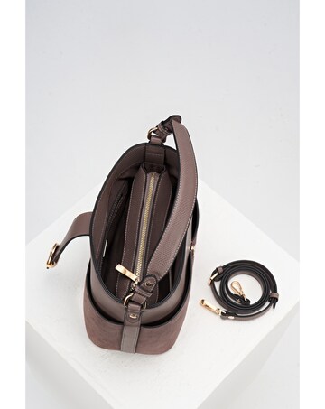 Luella Grey Indra Fawn Bucket Crossbody