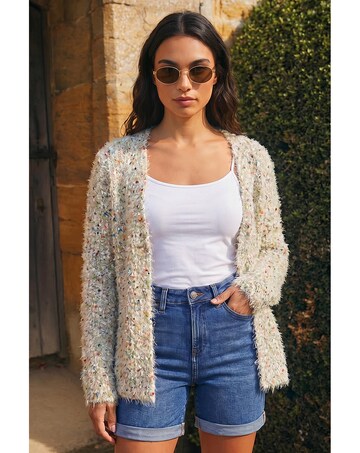 Roman Fluffy Sparkle Cardigan