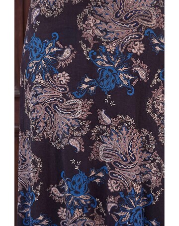 Roman Hanky Hem Print Skrt