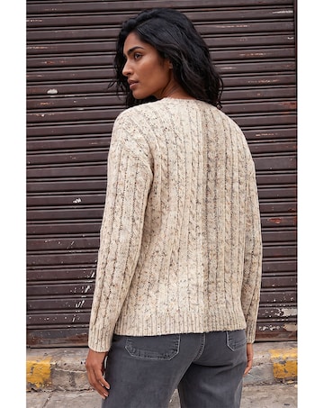 Roman Colour Block Heart Knit Jumper