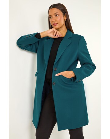 Roman Tailored Single Breasted Coat