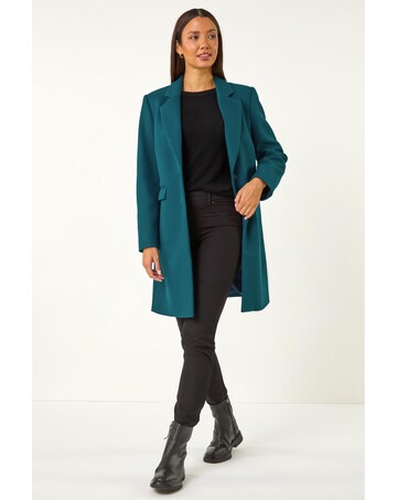 Roman Tailored Single Breasted Coat