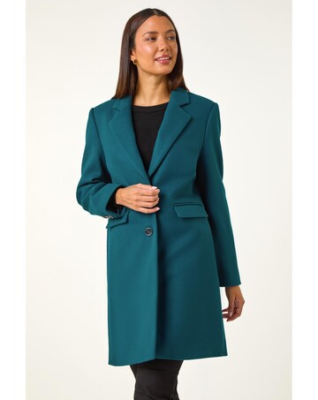 Roman Tailored Single Breasted Coat