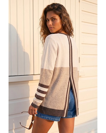 Roman Colour Block Stripe Jumper