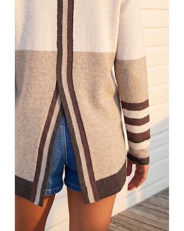 Roman Colour Block Stripe Jumper