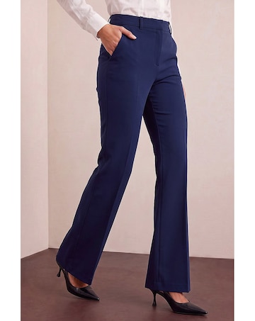 Roman Long Bootcut Stretch Trousers