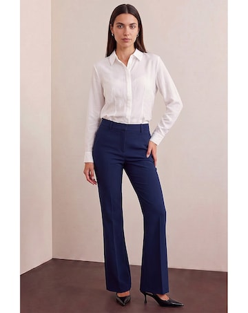 Roman Long Bootcut Stretch Trousers