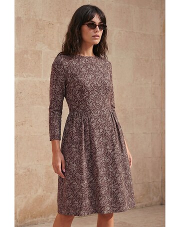 Roman Side Detail Short Dress