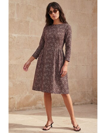 Roman Side Detail Short Dress