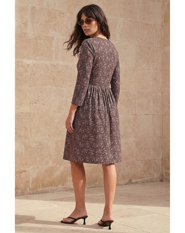 Roman Side Detail Short Dress