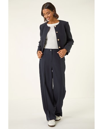 Roman Buttoned Pocket Jacket