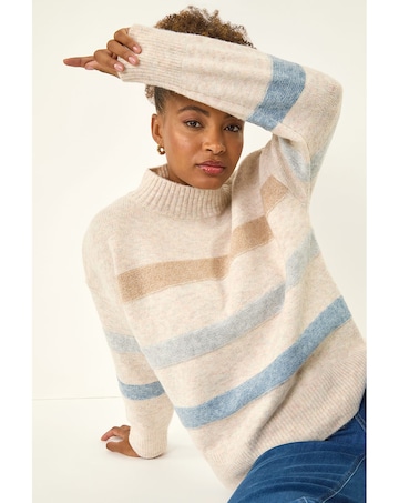 Roman Soft Stripe Knit Jumper