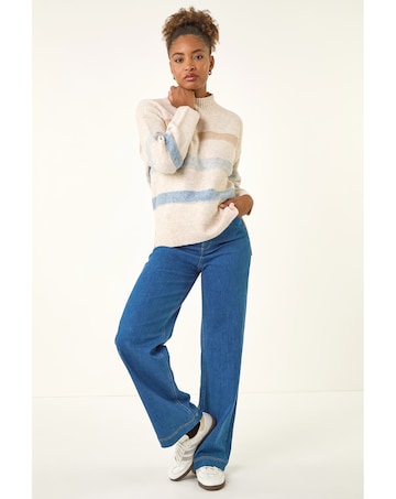 Roman Soft Stripe Knit Jumper