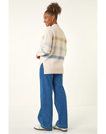 Roman Soft Stripe Knit Jumper