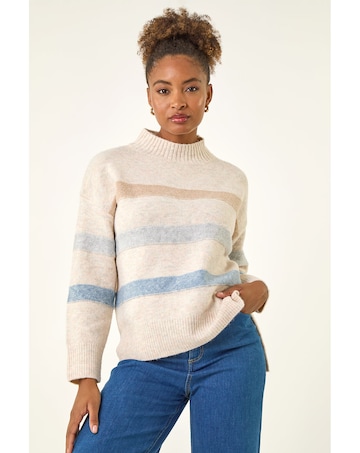 Roman Soft Stripe Knit Jumper
