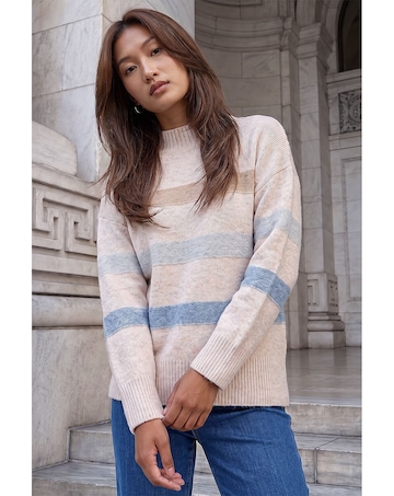 Roman Soft Stripe Knit Jumper