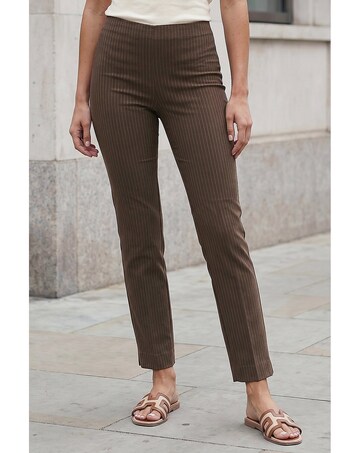 Roman Stripe Bengaline Trouser