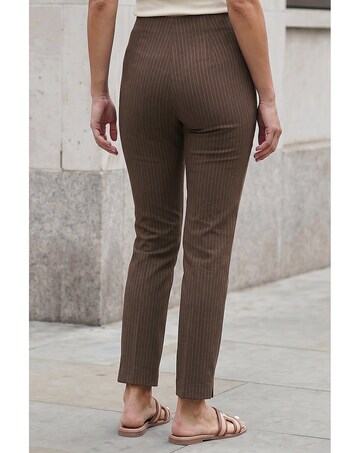 Roman Stripe Bengaline Trouser