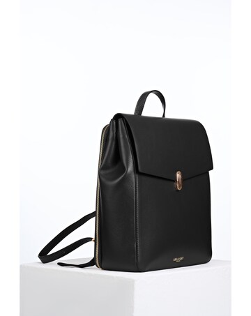 Luella Grey Casey Black Laptop Backpack