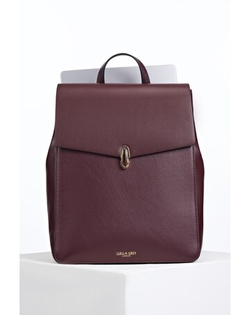 Luella Grey Casey Black Cherry Laptop Backpack