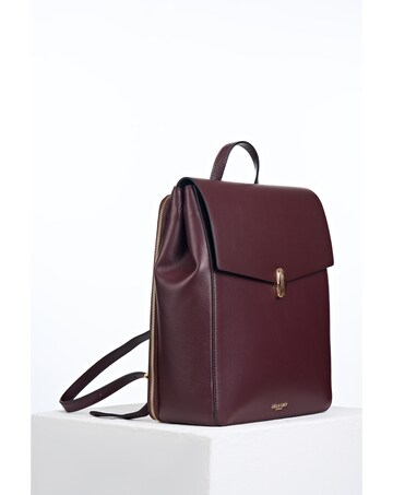 Luella Grey Casey Black Cherry Laptop Backpack