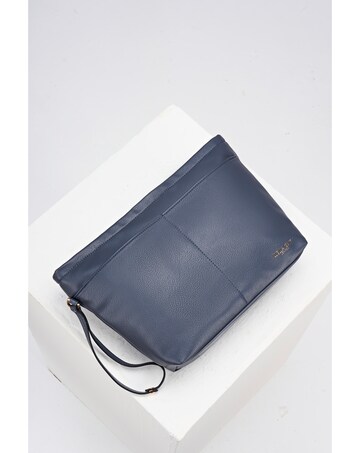 Luella Grey Saskia Denim Blue Woven Tote