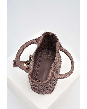 Luella Grey Suky Fawn Woven Crossbody