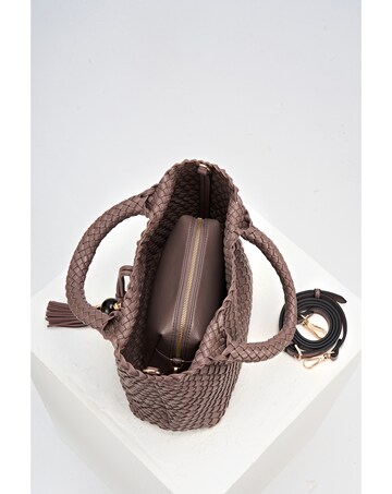 Luella Grey Suky Fawn Woven Crossbody