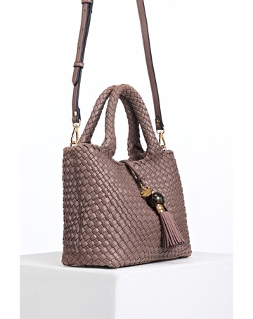 Luella Grey Suky Fawn Woven Crossbody