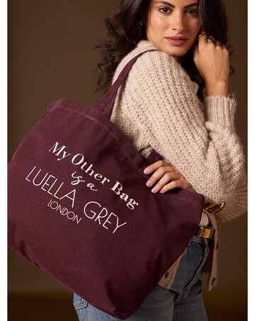 Luella Grey Luella Cherry Canvas Shopper