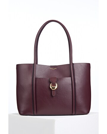 Luella Grey Lilibet Black Cherry Laptop Tote