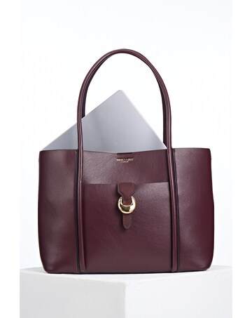 Luella Grey Lilibet Black Cherry Laptop Tote