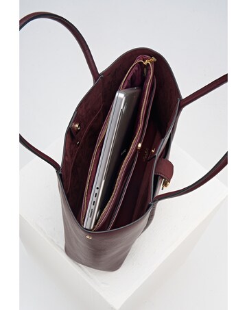 Luella Grey Lilibet Black Cherry Laptop Tote