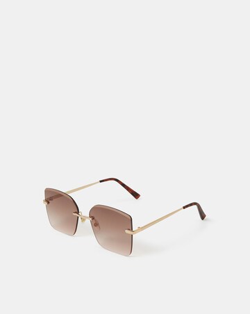 Accessorize Ombre Rimless Sunglasses
