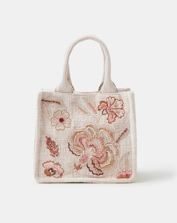 Accessorize Embroidered Handheld Bag