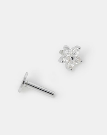 Accessorize Flower Flatback Stud