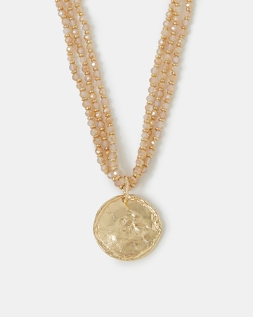 Accessorize Multi-Strand Pendant Necklace