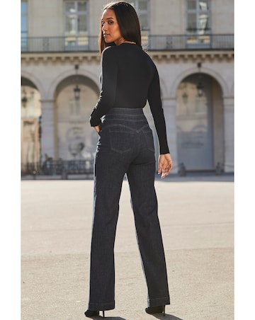 Sosander Contour Waist Wide Leg Jean