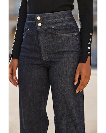 Sosander Contour Waist Wide Leg Jean