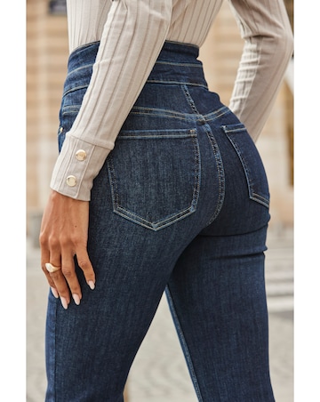 Sosander Contour Waist Kick Flare Jean