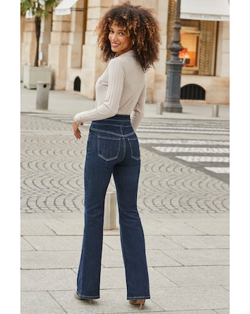 Sosander Contour Waist Kick Flare Jean