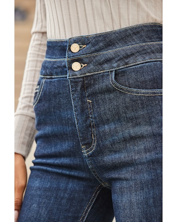 Sosander Contour Waist Kick Flare Jean
