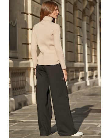 Sosandar Super Soft Wide Leg Trouser