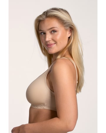 Miss Mary of Sweden Smooth Lacy Non Wired T Shirt Bra